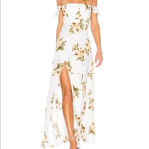 Flynn Skye Bardot Maxi Dress from Revolve